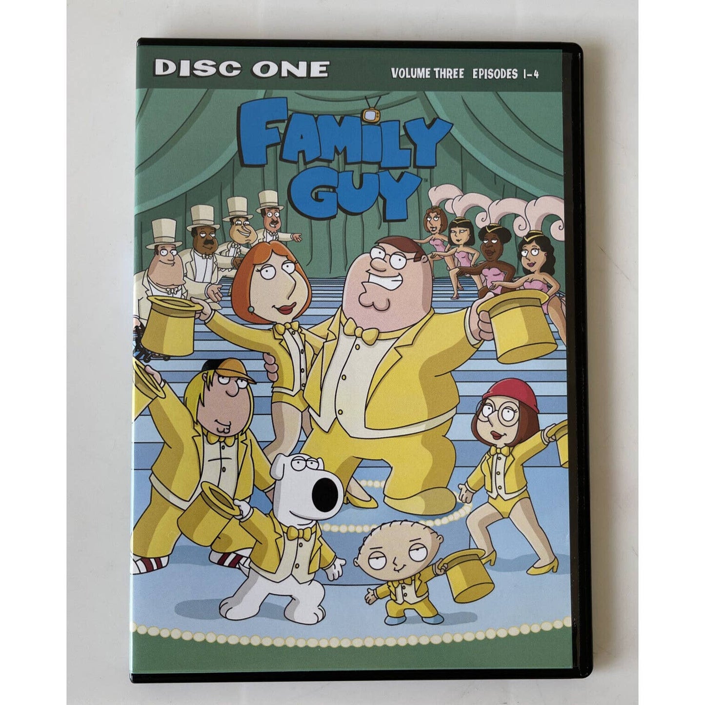 ✅ Family Guy Volume 3 DVD, 13 Episodes on 3-Disc Set, 2005