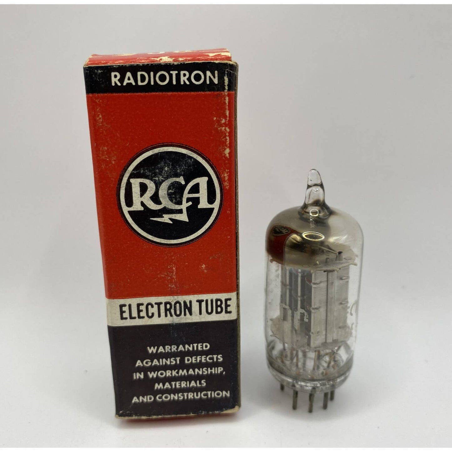 Vintage RCA Electron/ Vacuum Tube 6T8 w/ Box TESTED With Photos!