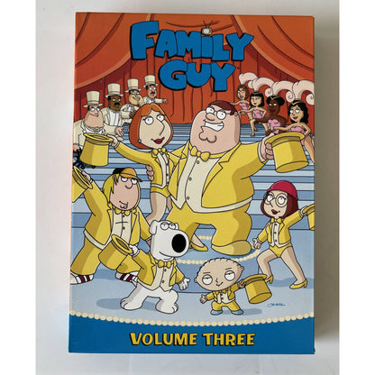 ✅ Family Guy Volume 3 DVD, 13 Episodes on 3-Disc Set, 2005