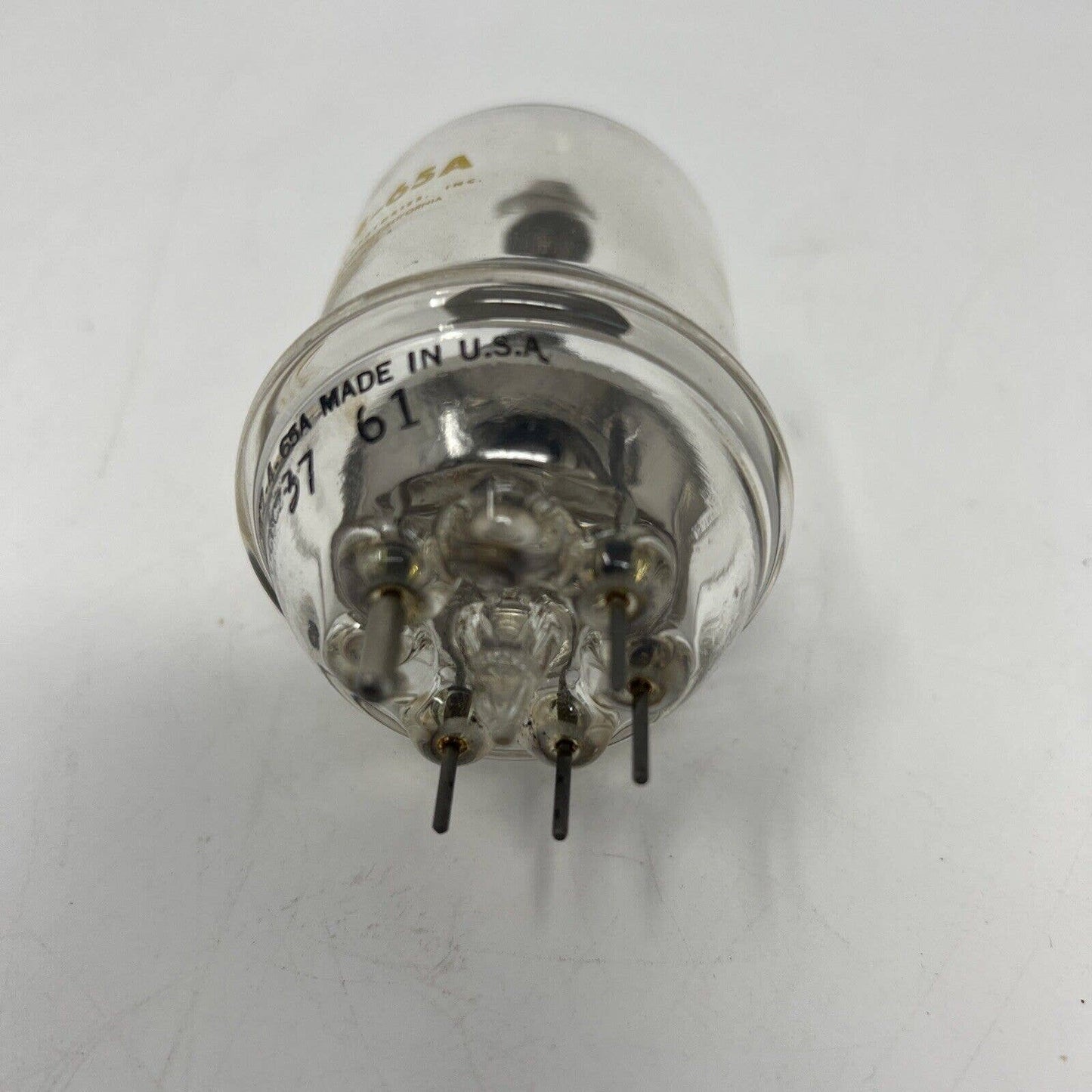 Rare PENTA 4-65A JAN Radial Tetrode POWER Radio VACUUM TUBE Vintage USA 37 61