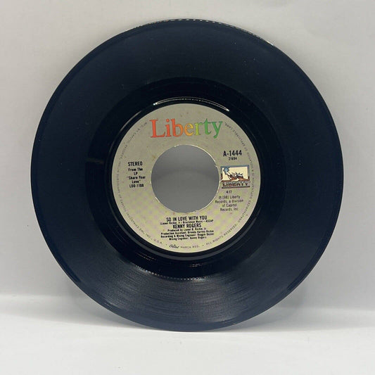 Kenny Rogers-So In Love With You-Through The Years Liberty Records 45 Vinyl 1981