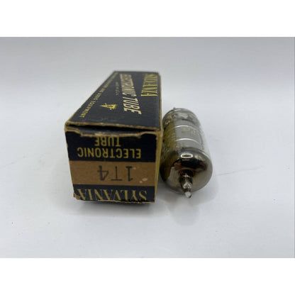 Vintage Sylvania Electron/ Vacuum Tube 1T4 w/ Box TESTED With Photos!