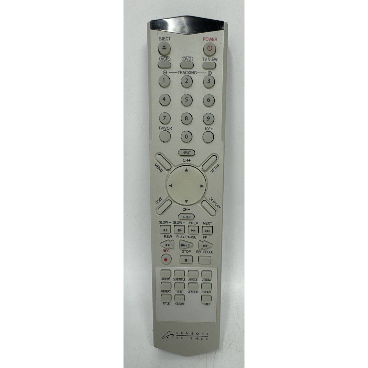 Sensory Science Model SV294 Combo DVD Recorder & VHS Recorder VCR With Remote!