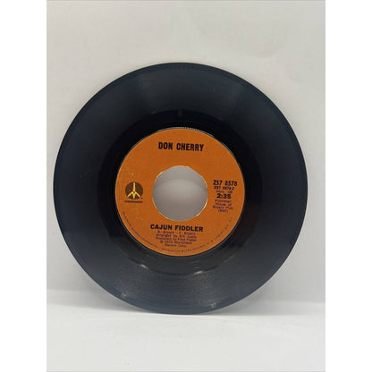 DON CHERRY 45 Vinyl When You Leave Amarillo Turn Out The Lights / Cajun Fiddler