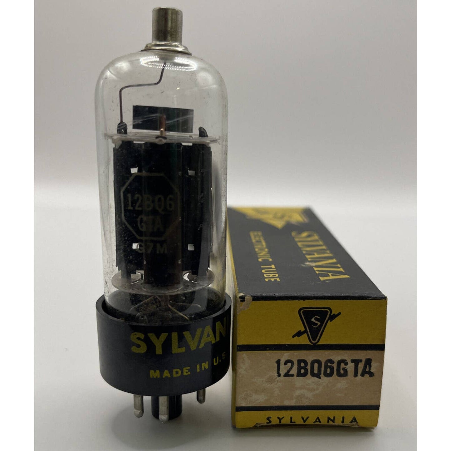 Sylvania 12BQ6GTA Vacuum Electronic Tube New Old Stock TESTED