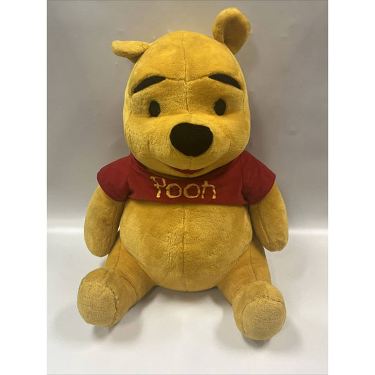 Vintage Mattel Winnie The Pooh Plush Figure Disney JUMBO 24” Stuffed Animal Toy
