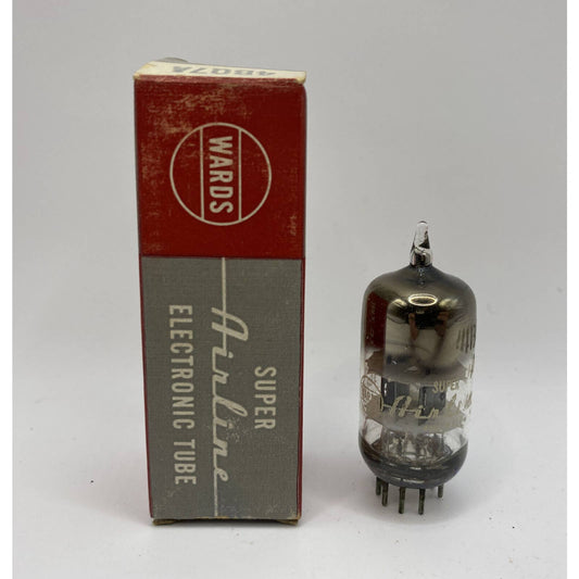 Vintage Wards Airline Electron/ Vacuum Tube 4BQ7A w/ Box TESTED With Photos!