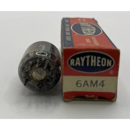 RAYTHEON 6AM4 VACUUM TUBE NOS Amplifier / Rectifier Valve