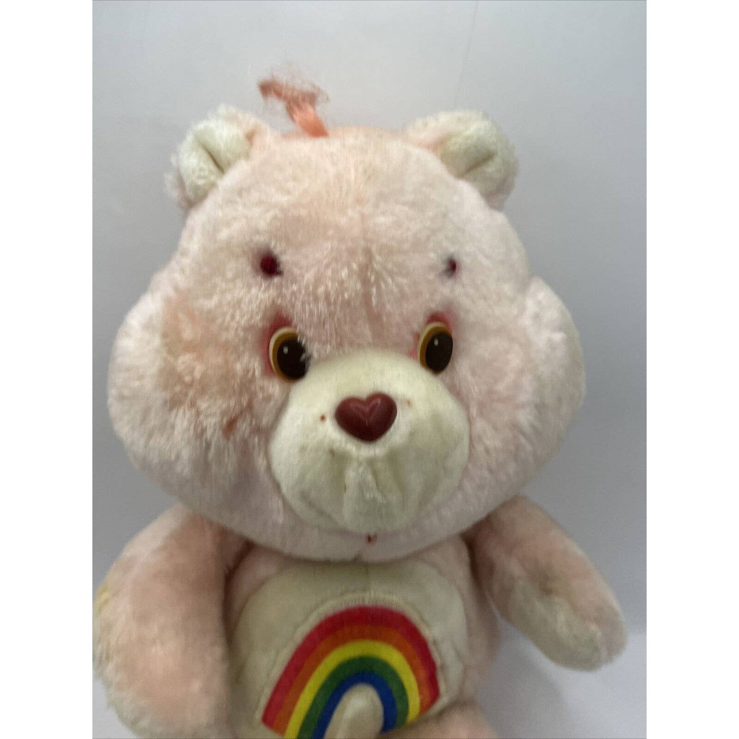 1983 Vintage Original Kenner Care Bears Pink CHEER BEAR Plush American Greetings