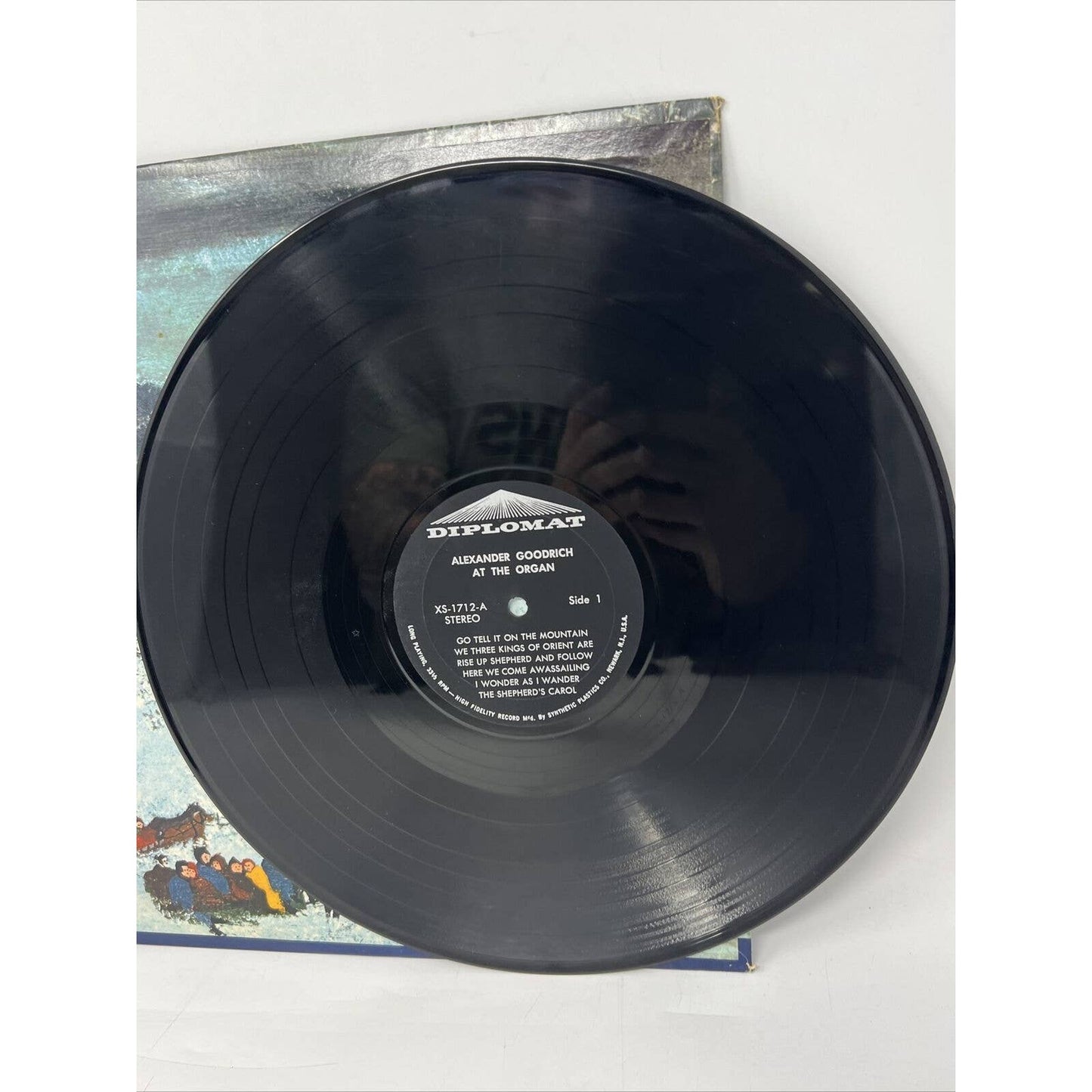 Alexander Goodrich Christmas Organ And Chimes 1956 Mono Vinyl LP X-1712 Record