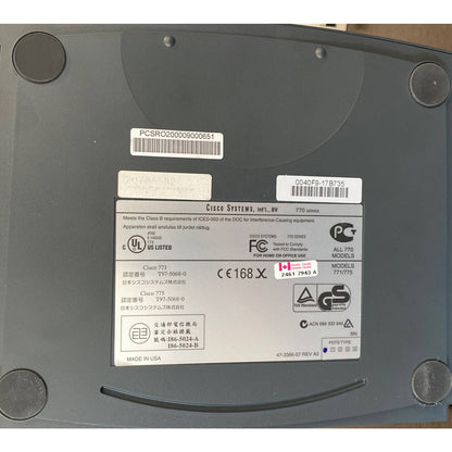 CISCO 770 SERIES ROUTER, CISCO 771 775, MPN: T97-5068-0 - Box, Manuals - New