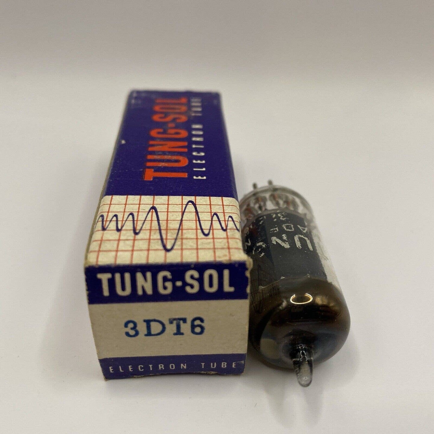 Vintage Tung-Sol Electron/ Vacuum Tube 3DT6 w/ Box TESTED With Photos!