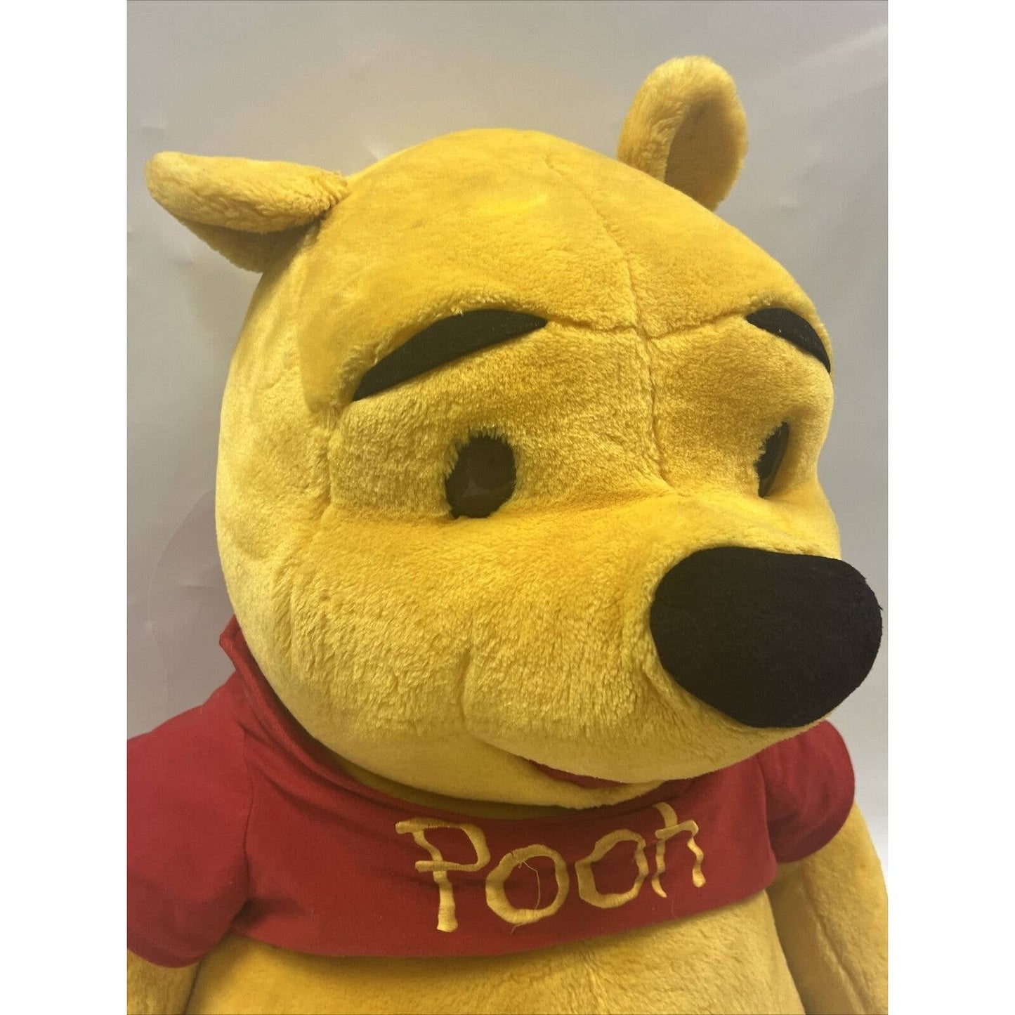 Vintage Mattel Winnie The Pooh Plush Figure Disney JUMBO 24” Stuffed Animal Toy