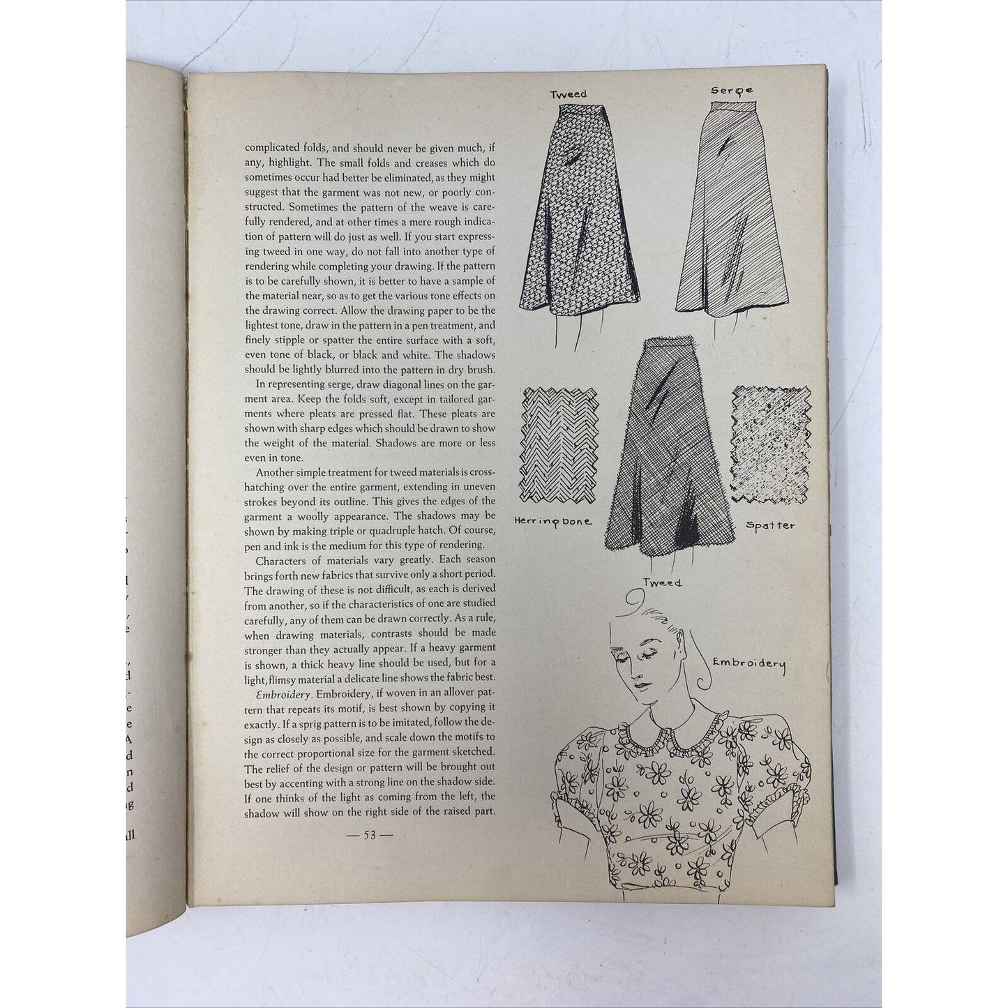 FASHION DRAWING HOW TO DO IT Doten, Hazel R and Constance Boulard 1939 Vintage