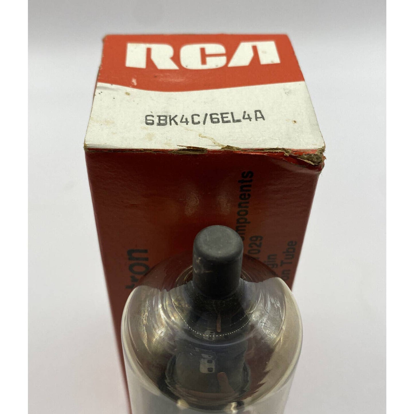 RCA 6BK4C / 6EL4A BEAM TRIODE VACUUM TUBE. Tested with photos!