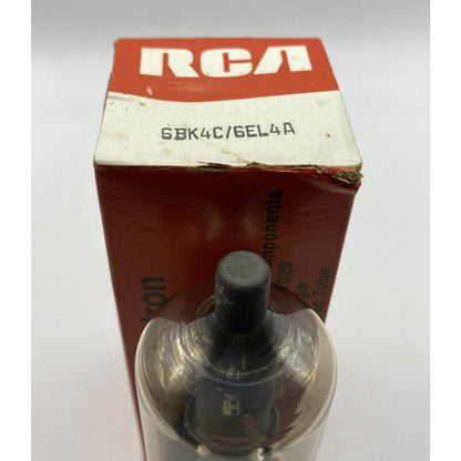 RCA 6BK4C / 6EL4A BEAM TRIODE VACUUM TUBE. Tested with photos!
