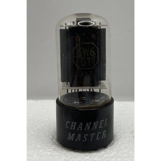 Vintage Channel Master Electron/ Vacuum Tube 6W6 GT TESTED With Photos!