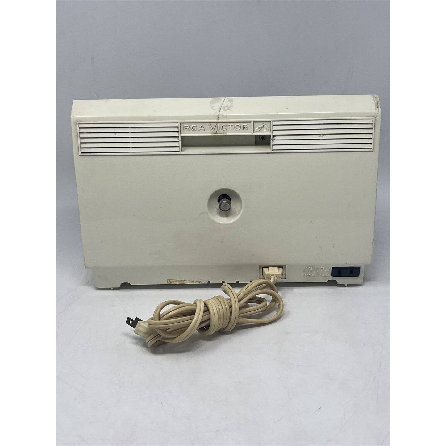Vintage 1960s Rare RCA Victor C618 Tube Clock Broadcast Radio Parts Or Repair