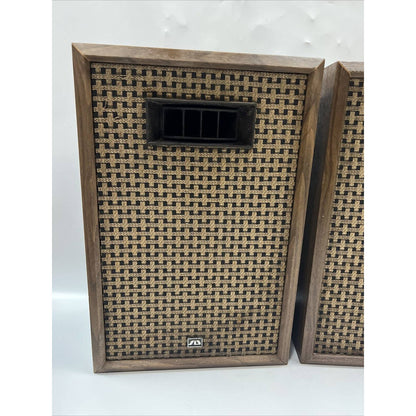 Vintage Unique Sound Design 622 3-Way Speakers 8” Woofer 3” Tweeter Bass Reflex