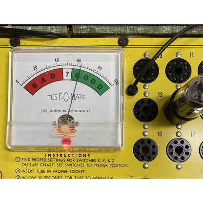 Truetone 6SN7 GT Vacuum Tube - Amplifier - Ham Radio Valve - Tested W Photos!