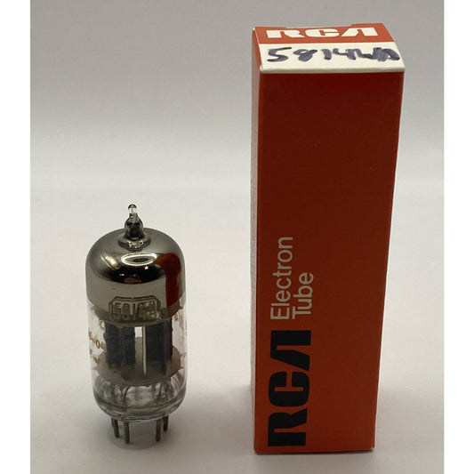 RCA 5814WA Black Plates AUDIO AMPLIFIER VACUUM TUBE Tested With Photos!