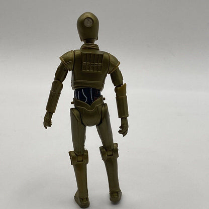 2008 Star Wars The Clone Wars C-3PO #16 3.75" Action Figure Clean Character