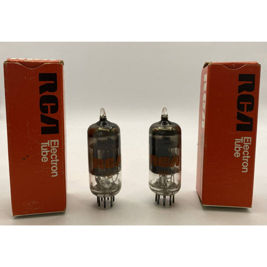 2 RCA 6GM6 Vacuum Tubes - NOS - Match - Amp - Ham Radio - Tested Strong!