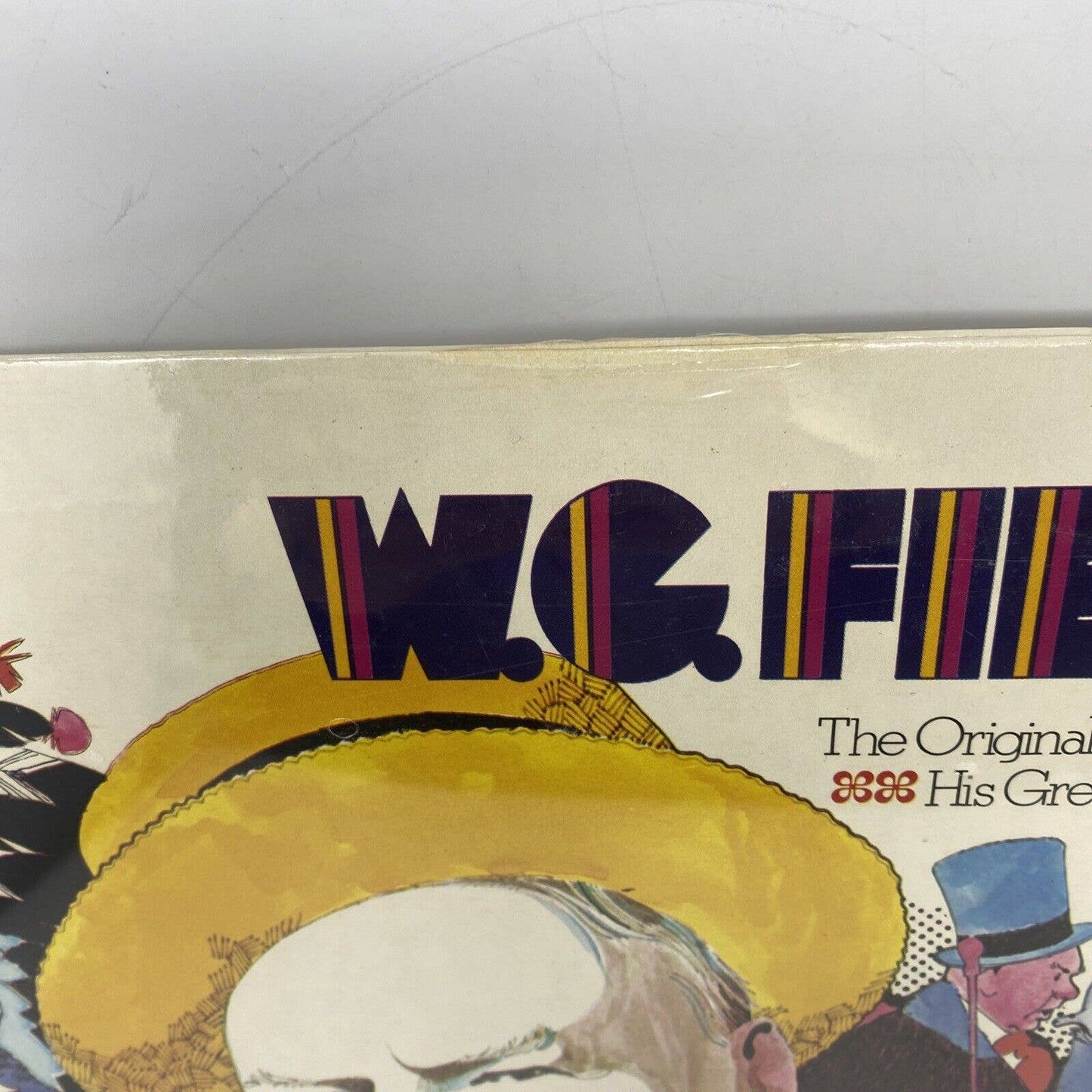 W.C. Fields Voice Track Decca DL-79164 Brand New Sealed - With Free Poster