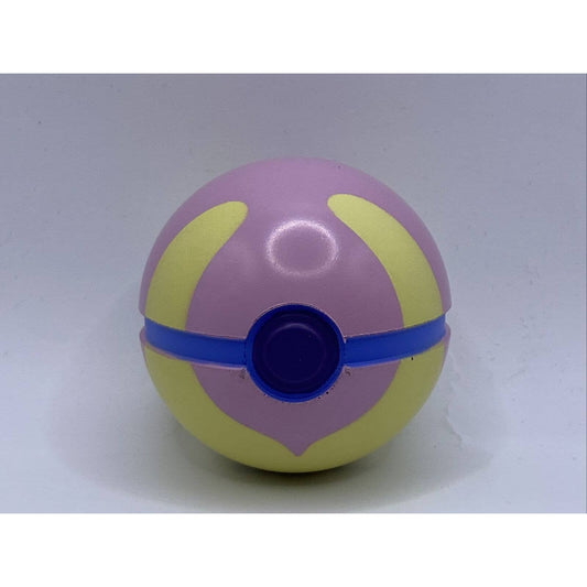 2009 Pokemon Soft Foam Pokeball JAKKS Nintendo Master Ball pink yellow rare