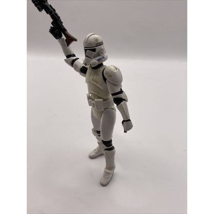 2004 Star Wars Clone Trooper Phase 2 Stormtrooper 3.75” Action Figure RotS NICE!