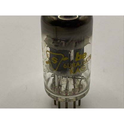SYLVANIA 6U8A 6AX8 6KD8 Vacuum Tube Amp Valve made in england - Tested W Photos!