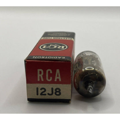 RCA 12J8 Vacuum Electron Tube NOS - Ampflifer Radio Valve