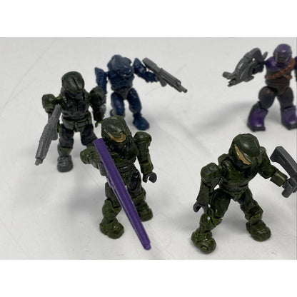 Maga Construx Bloks Halo Series Collector Series Figure Lot Of 10 W Weapons 2009