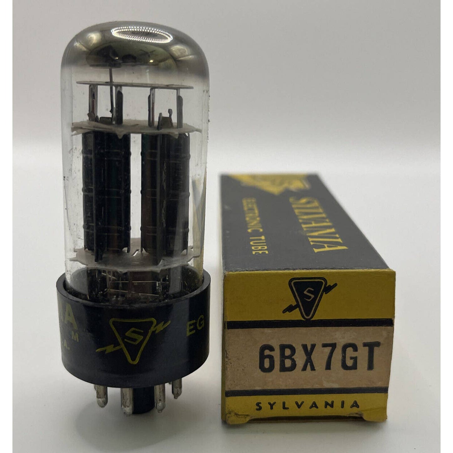 6BX7GT SYLVANIA Vacuum Tubes New Old Stock TESTED With Photos!