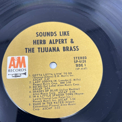 HERB ALPERT & The Tijuana Brass - Sounds Like LP 1967 A&M SP4124 Casino Royale