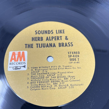 HERB ALPERT & The Tijuana Brass - Sounds Like LP 1967 A&M SP4124 Casino Royale