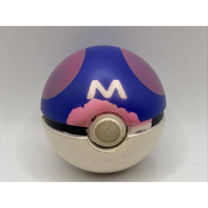 2007 Pokemon Soft Foam Pokeball JAKKS Nintendo Master Ball pink purple rare