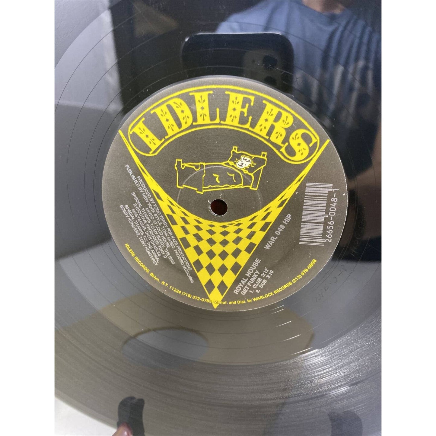 Idlers Records - Royal House "Get Funky" Vinyl 12" Single EX cover / EX Vinyl