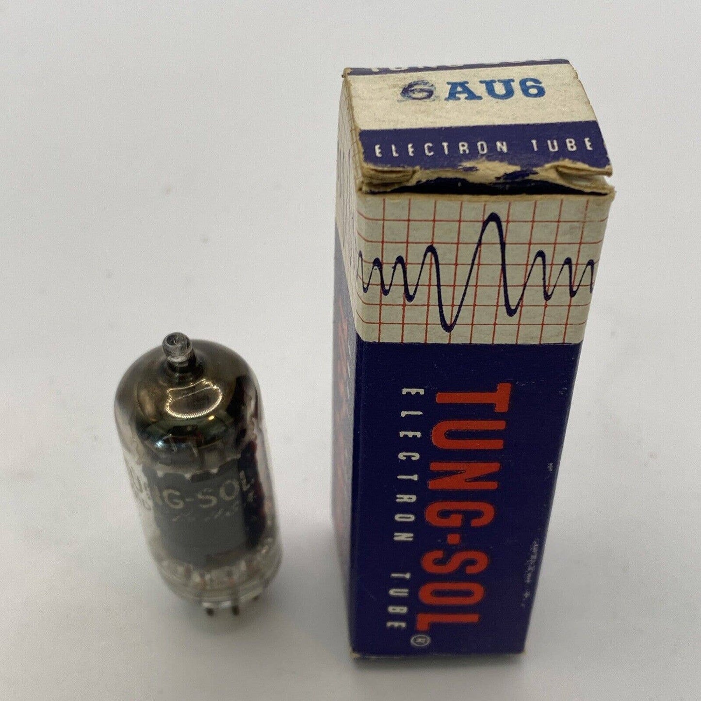 Tung-Sol Pentode Tubes / JTL 6AU6 WA 322522 Vacuum Tube - Valve Tested W Photos!