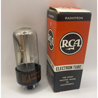 NOS RCA 6AX4GTB VACUUM TUBE - In Original Box - Tested With Photos