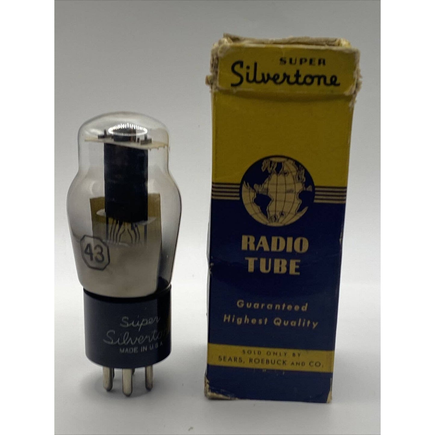 TYPE 43 COKE BOTTLE Vacuum Tube Super Silvertone - NEW - In Box