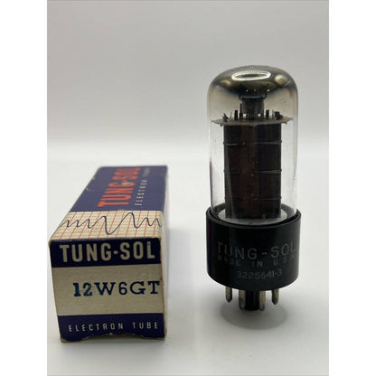 12W6GT TUNG-SOL Vintage Electron Tube Made In USA Vacuum Tube TESTED!