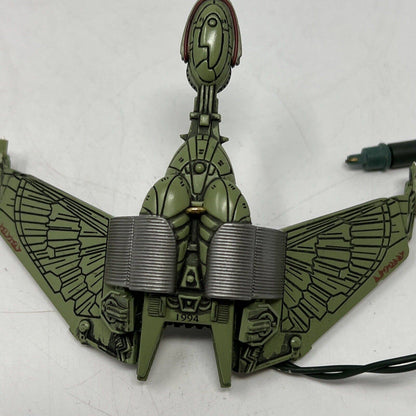Hallmark Magic Ornament Klingon Bird Of Prey Star Trek Next Generation 1997