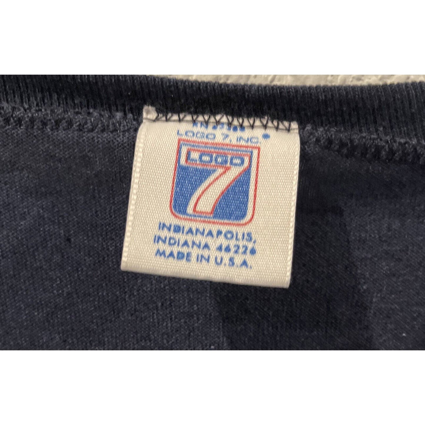 Vintage Rare 90s NFL GTE Telecommunication Consultant Navy Football Shirt Logo 7