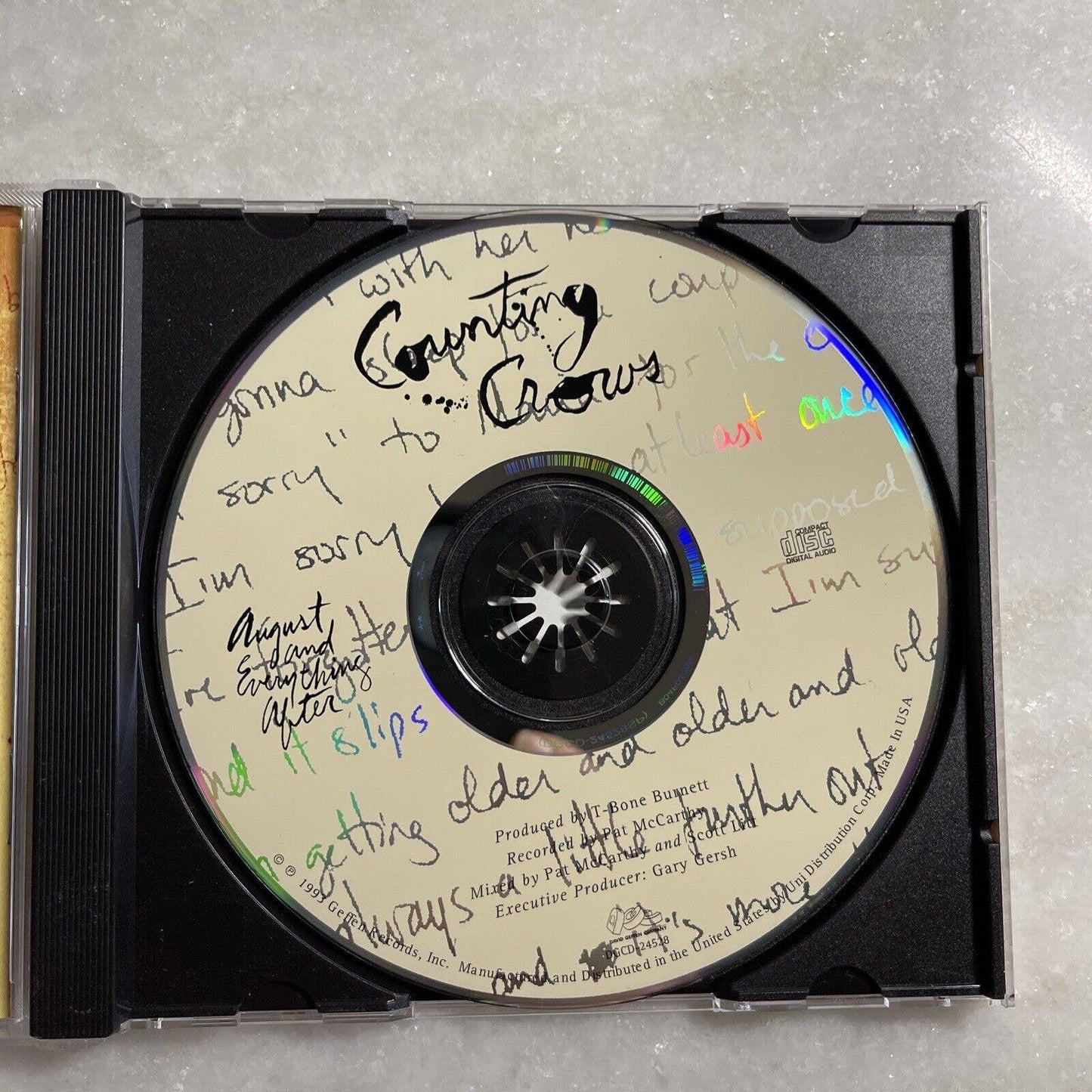 August And Everything After - Audio CD By Counting Crows - VERY GOOD