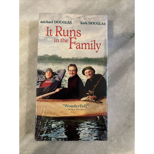 It Runs in the Family (VHS, 2003) Factory Sealed FREE SHIPPING