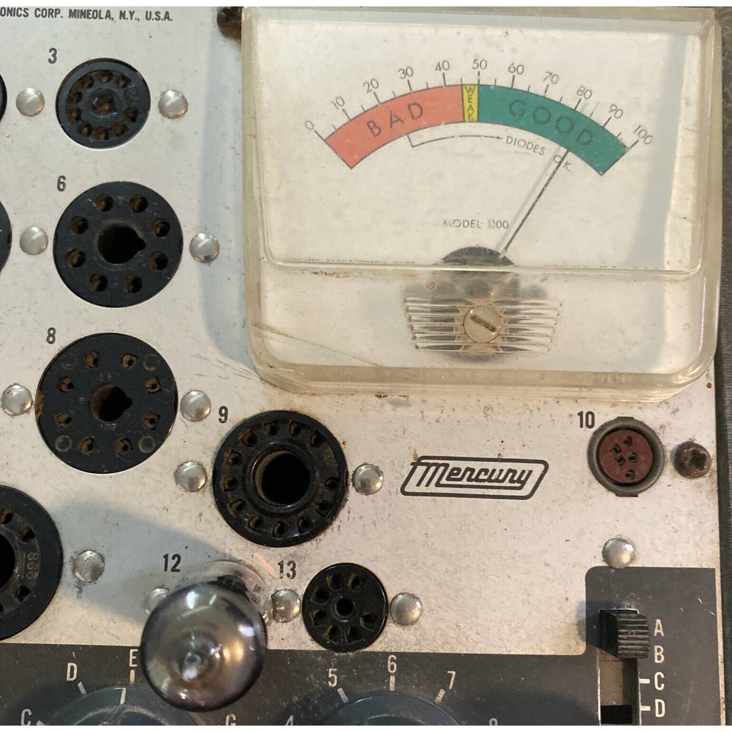 RCA COLLINS JRC 6J4 6AU6 VACUUM TUBE MILITARY AIRCRAFT RADIO 50’s Tested Strong