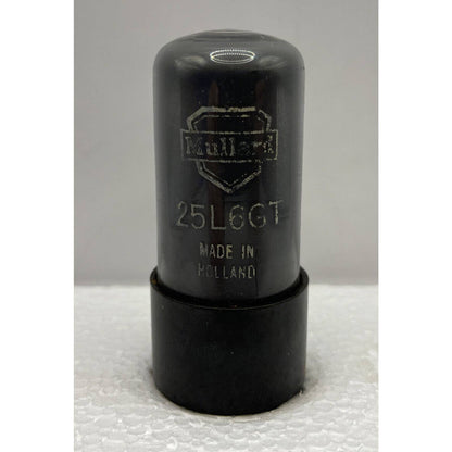 Vintage Mullard Electron/ Vacuum Tube 25L6GT TESTED With Photos!