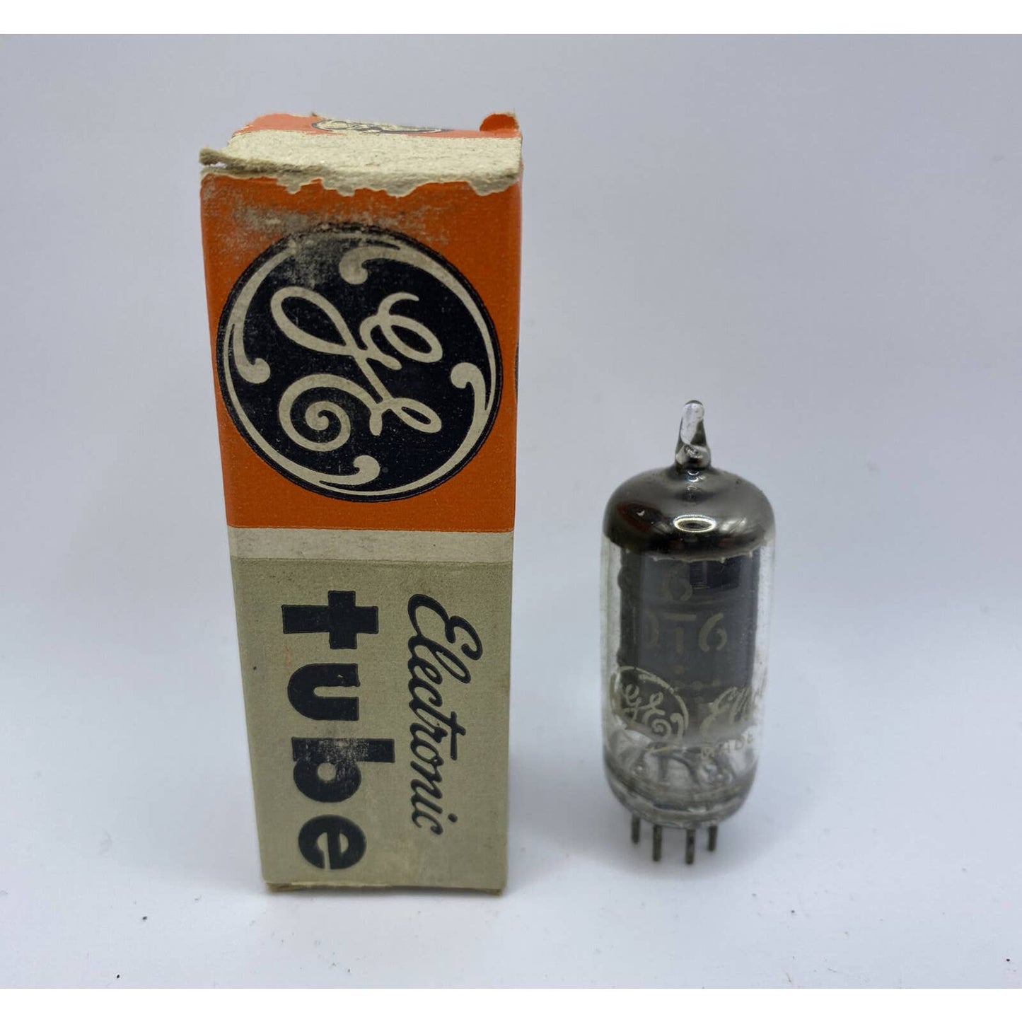 Vintage GE Electron/ Vacuum Tube 6DT6 w/ Box TESTED With Photos!
