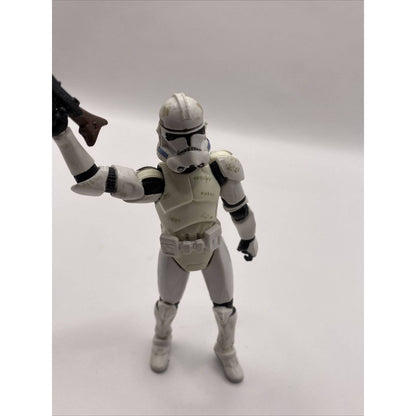 2004 Star Wars Clone Trooper Phase 2 Stormtrooper 3.75” Action Figure RotS NICE!